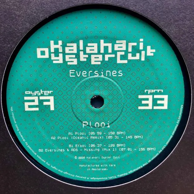 Eversines - Plooi (w/ Oceanic Remix) : 12inch