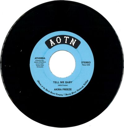 Akira Freeze - Tell me Baby : 7inch