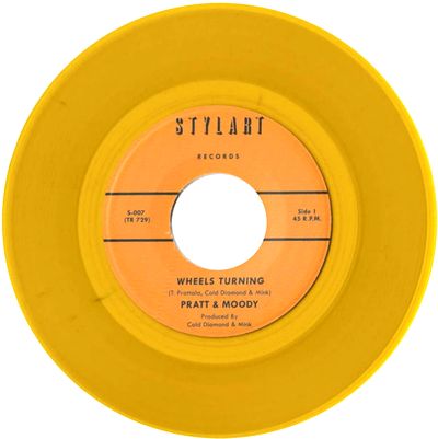 Pratt & Moody & Cold Diamond & Mink - Wheels Turning : 7inch