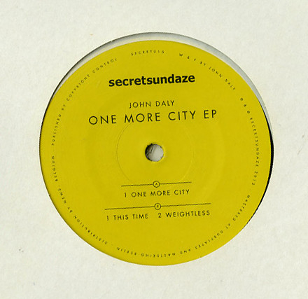 John Daly - One More City EP