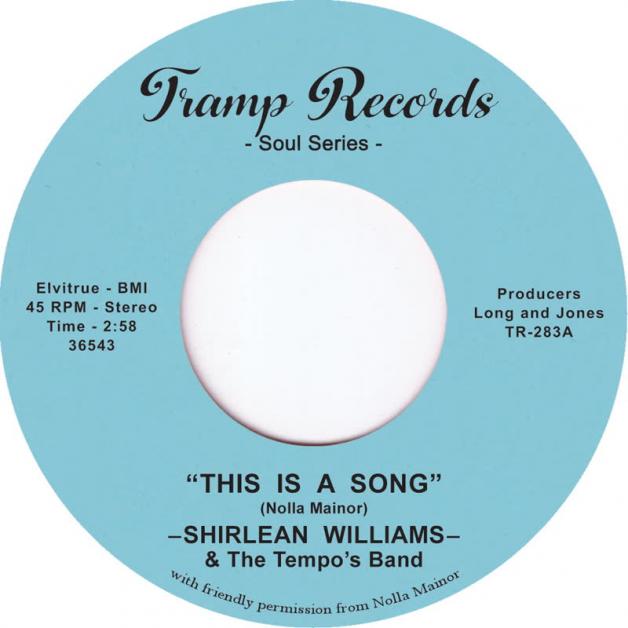 Shirlean Williams & The Tempo&#039;s Band - This Is a Song : 7inch
