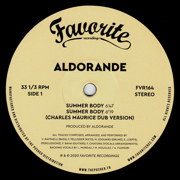 Aldorande - Summer Body : 12inch