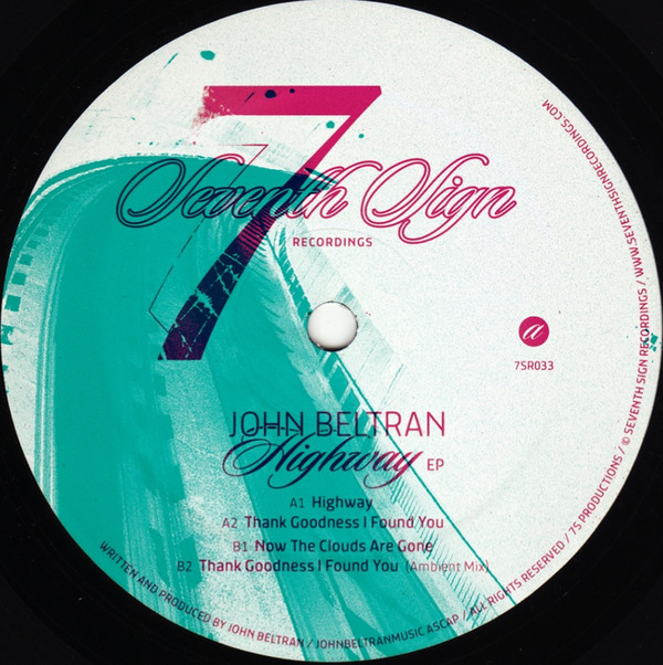 John Beltran - Highway EP : 12inch