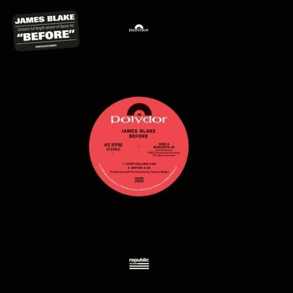 James Blake - Before : 12inch