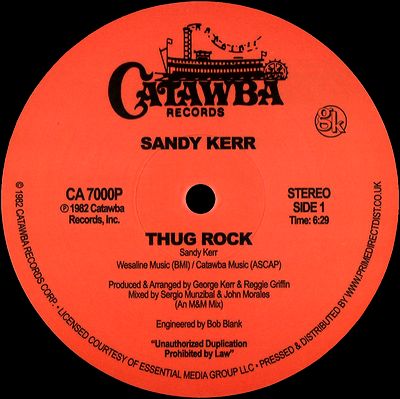 Sandy Kerr - Thug Rock : 12inch