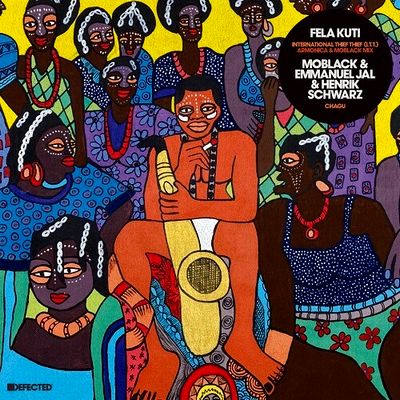 Fela Kuti, Moblack, Emmanuel Jal, Henrik Schwarz - International Thief Thief (I.T.T.) (Armonica & MoBlack Mix) / Chagu : 12inch