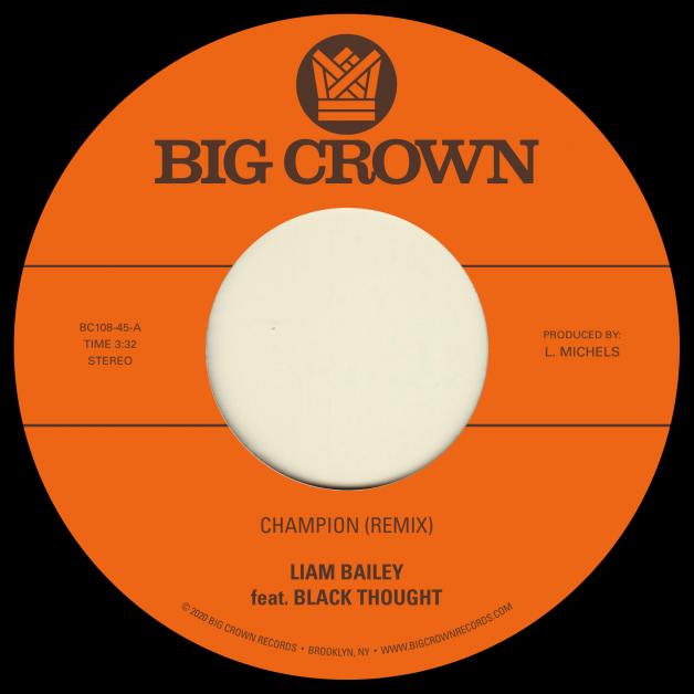 Liam Bailey - Champion (Remix) b/w Ugly Truth (Remix) : 7inch