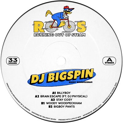 DJ Bigpspin - Woody Woodpeckham EP : 12inch