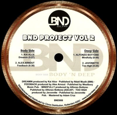 Various Artists - BND Project Vol.2 : 12inch