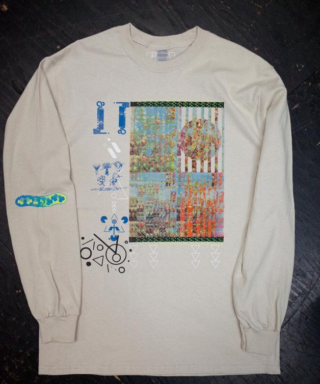 Chill Mountain - photosynthetic pigment-光合成色素-Collage Longsleeve Sand Size:M : WEAR