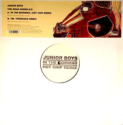 Junior Boys - The Dead Horse EP - 2nd : 12inch