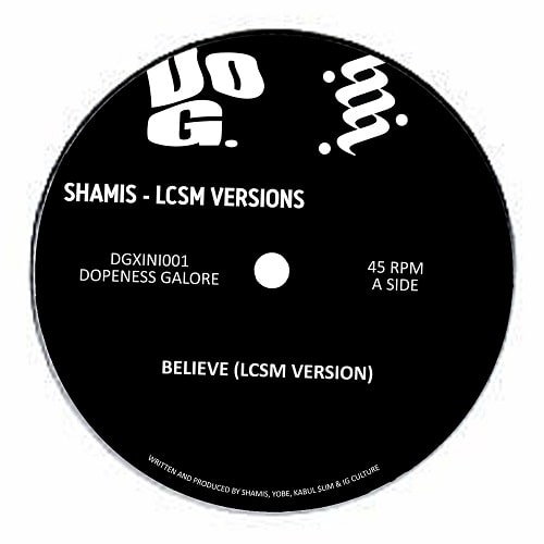 Lcsm & Shamis - BELIEVE : 12inch