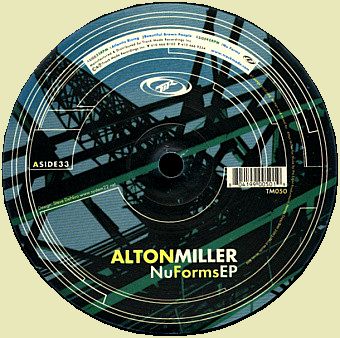 Alton Miller - Nu Forms EP : 12inch