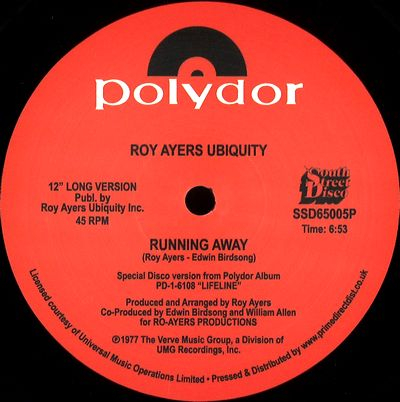 Roy Ayers Ubiquity - Running Away / Love Will Bring Us Back Together