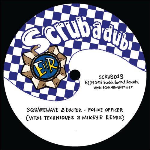 Squarewave / Mungo's Hi-Fi - Police Officer / Boomsound (Vital Techniques & Mikey B Remix) : 12inch
