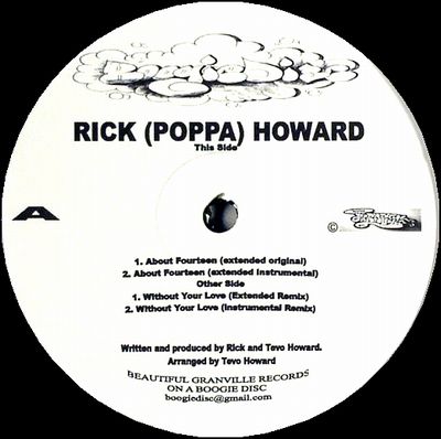 Rick (Poppa) Howard - About Fourteen : 12inch