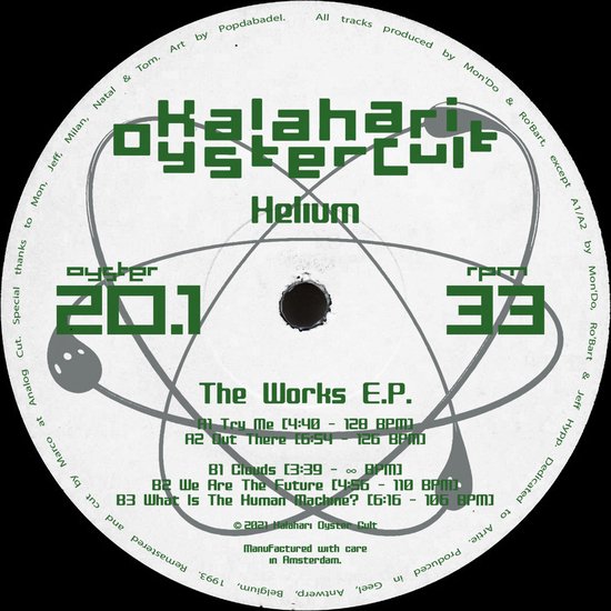 Helium - The Work E.P. : 12inch