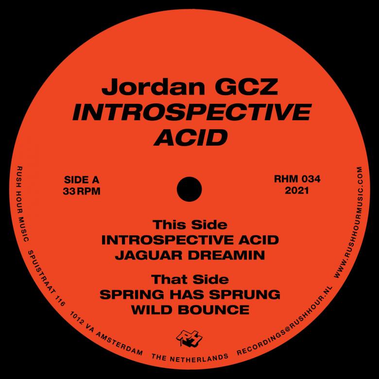 Jordan Gcz - INTROSPECTIVE ACID : 12inch