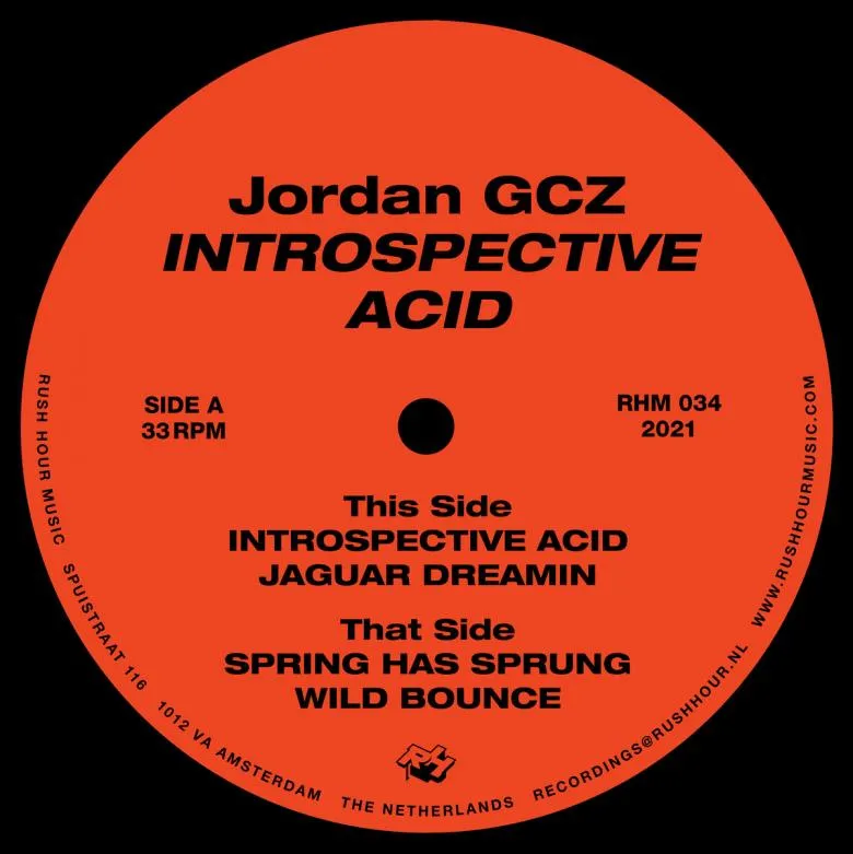 Jordan Gcz - INTROSPECTIVE ACID : 12inch