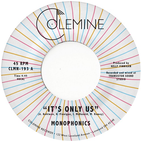 Monophonics - It's Only Us : 7inch