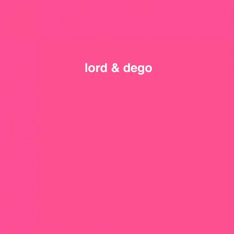 Lord & Dego - Lord & dego : 12inch