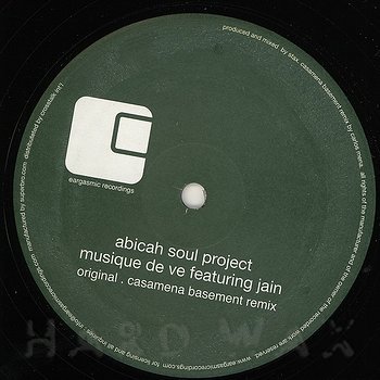 Abicah Soul Project - Musique De Ve : 12inch