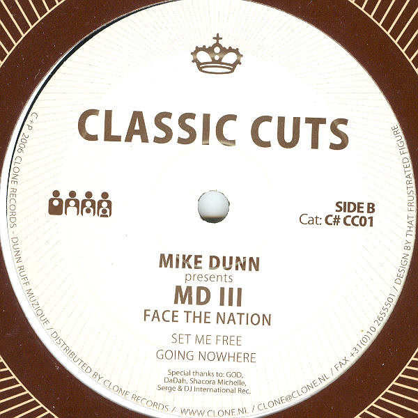 Mike Dunn - Face The Nation : 12inch