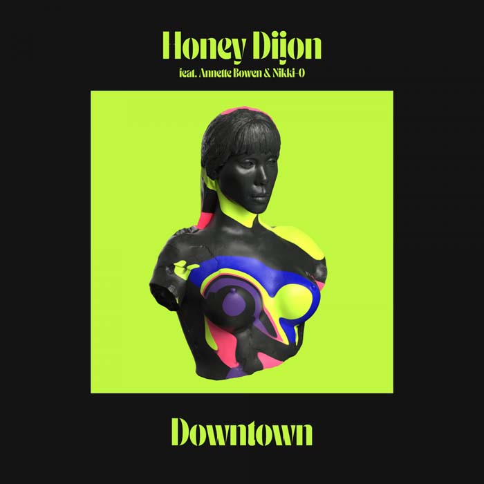 Honey Dijon Feat. Annette Bowen & Nikki-O - Downtown (incl. Louie Vega Remixes) : 12inch