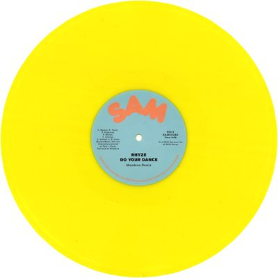 Rhyze - Do Your Dance (Moodena Remix) (Yellow Vinyl)
