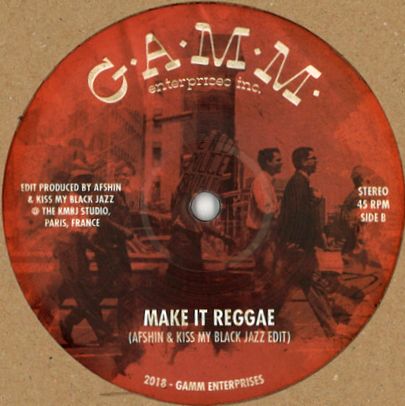 Afshin And Kiss My Black Jazz - Jesuino Galo Doido / Make It Ready : 12inch