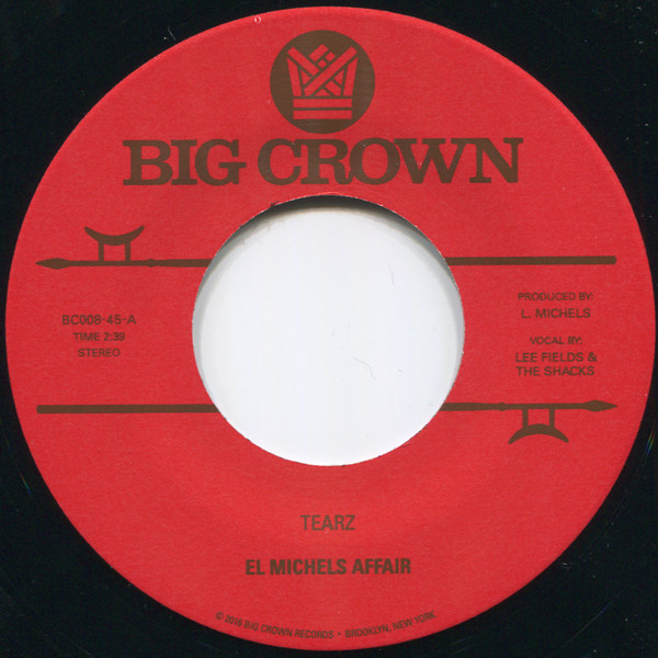 El Michels Affair - Tearz / Verbal Intercourse : 7inch