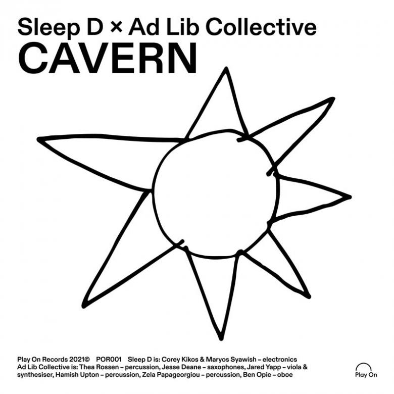 Sleep D & Ad Lib Collective - Cavern : 7inch