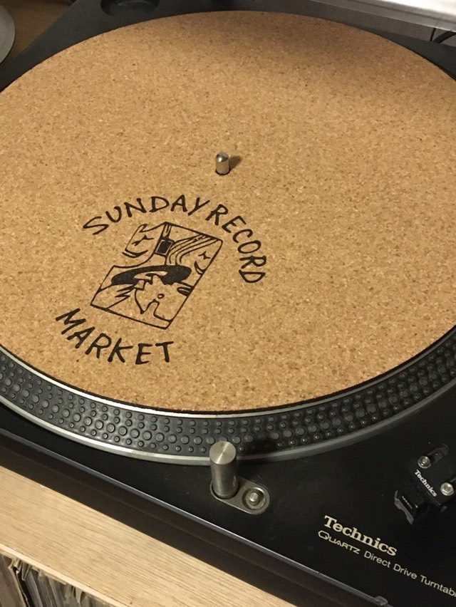 Sunday Record Market - Sunday Record Market  Turntable Mat : ACCESSORIES