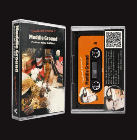 DJ.Blackoly - Muddle Ground : CASSETTE + DOWNLOAD CODE