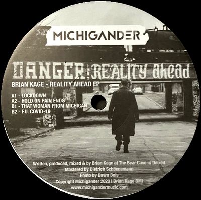 Brian Kage - Reality Ahead EP : 12inch