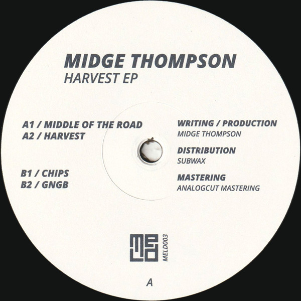 Midge Thompson - Harvest EP : 12inch