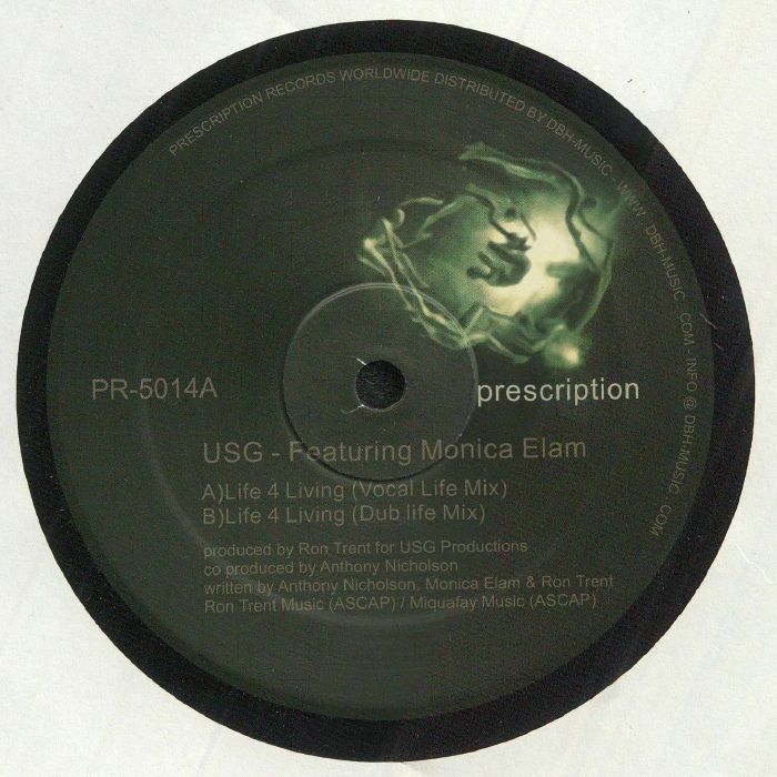 Usg Feat. Monica Elam - Life 4 Living : 12inch