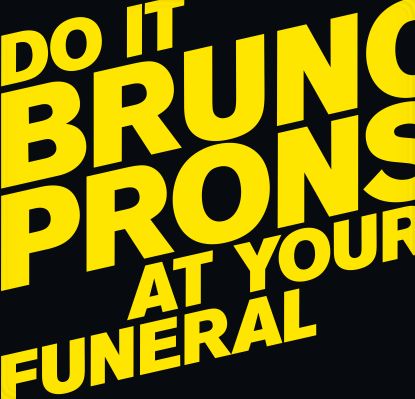 Bruno Pronsato - Do It At Your Funeral : 2LP
