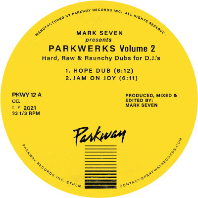 Mark Seven - Parkwerks Volume 2 : 12inch