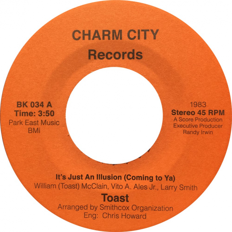 Toast - It's Just An Illusion : 7inch