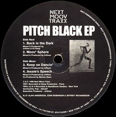 JoVonn - Pitch Black EP : 12inch
