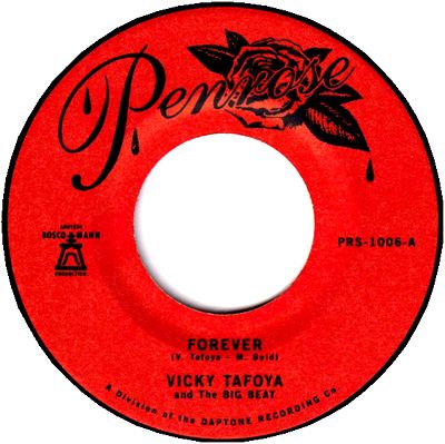 Vicky Tafoya And The Big Beat - Forever / My Vow To You : 7inch