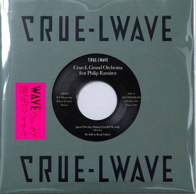 Crue-L Grand Orchestra Feat. Philip Ramirez - SPEND THE DAY WITHOUT YOU (KT RE-EDIT) : 7inch