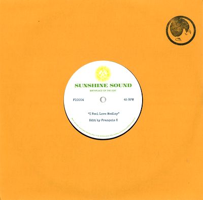 Sunshine Sound - I Feel Love Medley (Edit by François K) : 10inch