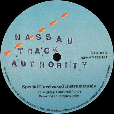 Nassau Track Authority - SPECIAL UNRELEASED INSTRUMENTALS