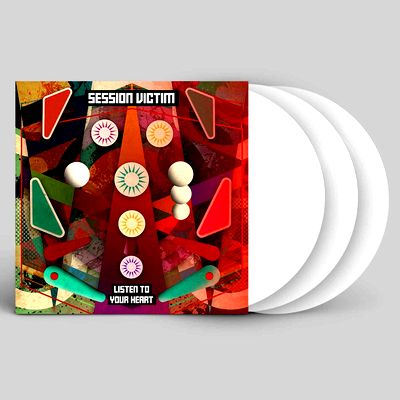 Session Victim - Listen To Your Heart (White Vinyl Repress) : 3 x LP