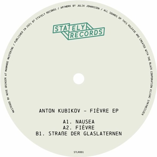 Anton Kubikov - Fièvre : 12inch