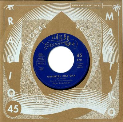 Roger 'king' Mozian - Oriental Cha Cha : 7inch