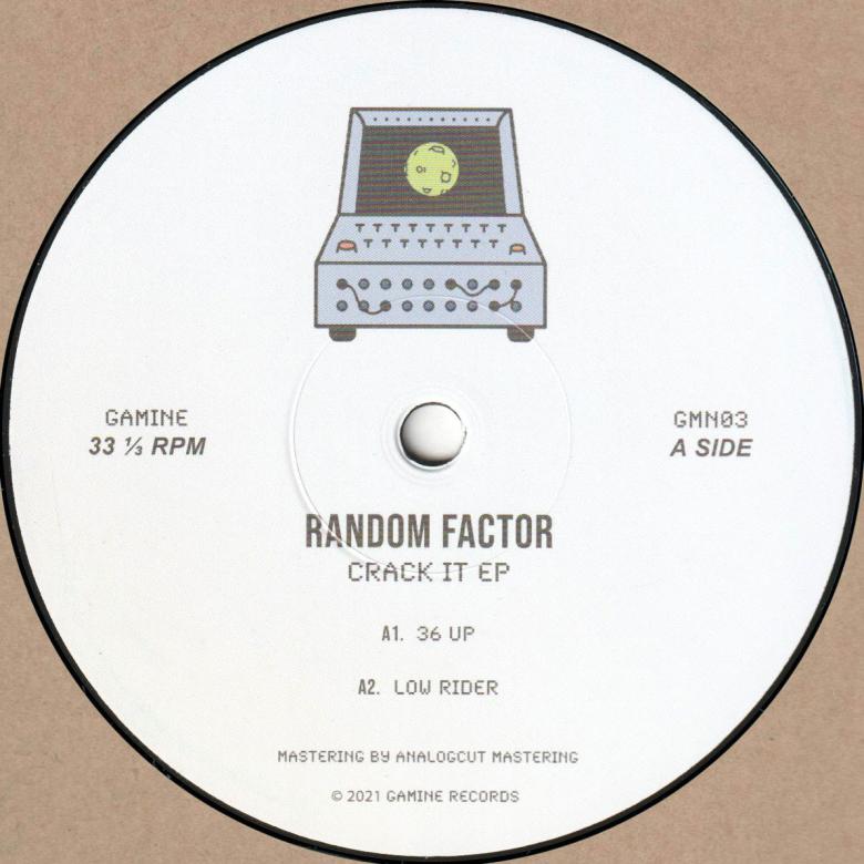 Random Factor - Crack It EP : 12inch