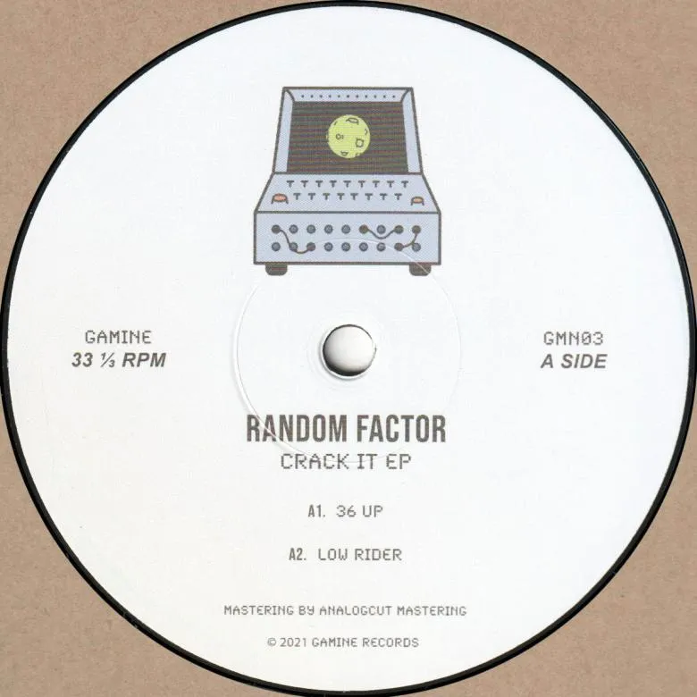 Random Factor - Crack It EP : 12inch